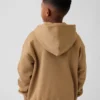 Çocuk Vintagesoft Logolu Fermuarlı Kapüşonlu Sweatshirt