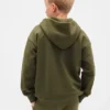 Çocuk Vintagesoft Logolu Fermuarlı Kapüşonlu Sweatshirt