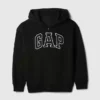 Çocuk Vintagesoft Logolu Fermuarlı Kapüşonlu Sweatshirt