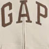 Çocuk Vintagesoft Logolu Fermuarlı Kapüşonlu Sweatshirt