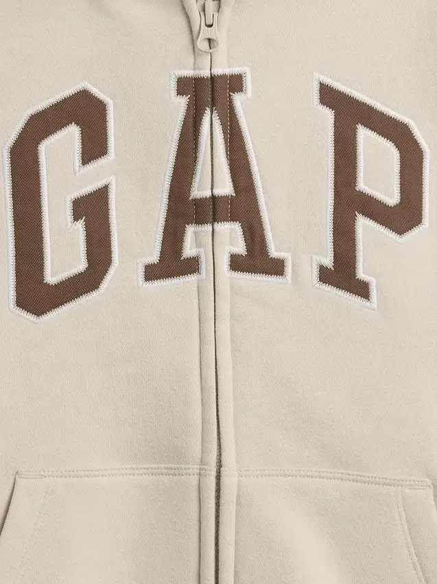 Çocuk Vintagesoft Logolu Fermuarlı Kapüşonlu Sweatshirt