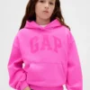 Çocuk Vintagesoft Logolu Kapüşonlu Sweatshirt