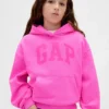 Çocuk Vintagesoft Logolu Kapüşonlu Sweatshirt