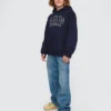 Çocuk Vintagesoft Logolu Kapüşonlu Sweatshirt