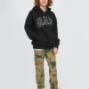 Çocuk Vintagesoft Logolu Kapüşonlu Sweatshirt