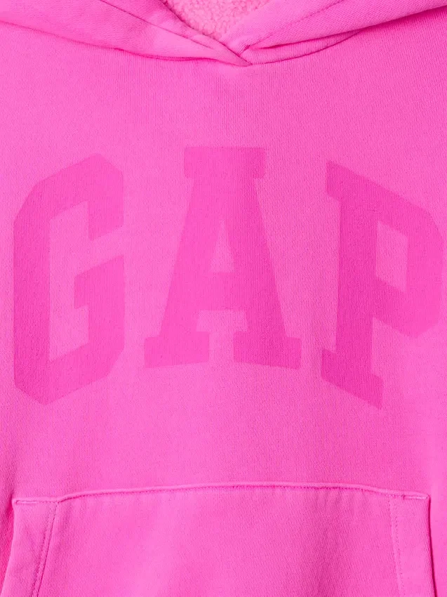 Çocuk Vintagesoft Logolu Kapüşonlu Sweatshirt
