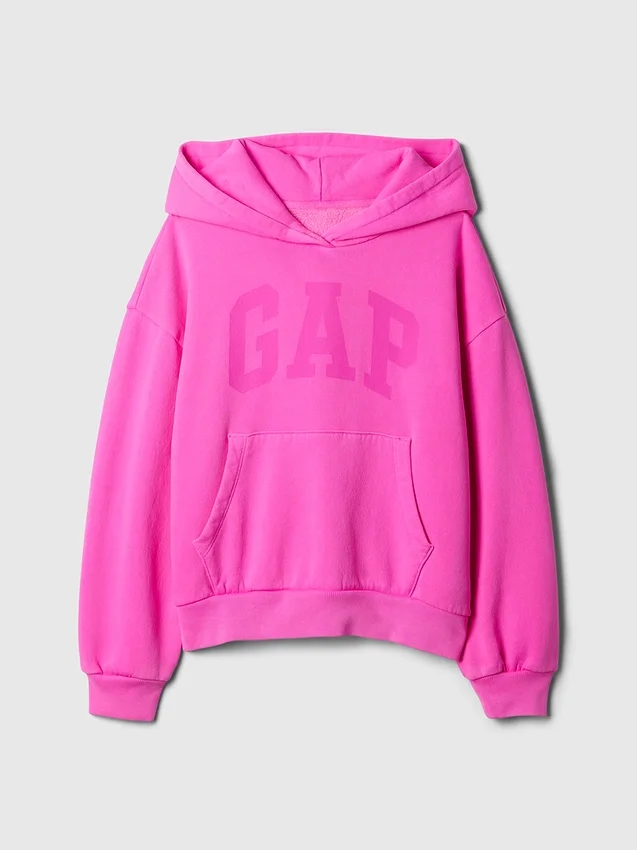 Çocuk Vintagesoft Logolu Kapüşonlu Sweatshirt