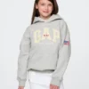 Çocuk Vintagesoft NYC Times Square Kapüşonlu Sweatshirt