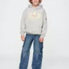 Çocuk Vintagesoft NYC Times Square Kapüşonlu Sweatshirt