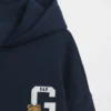 Çocuk Vintagesoft Oversized Fermuarlı Kapüşonlu Sweatshirt