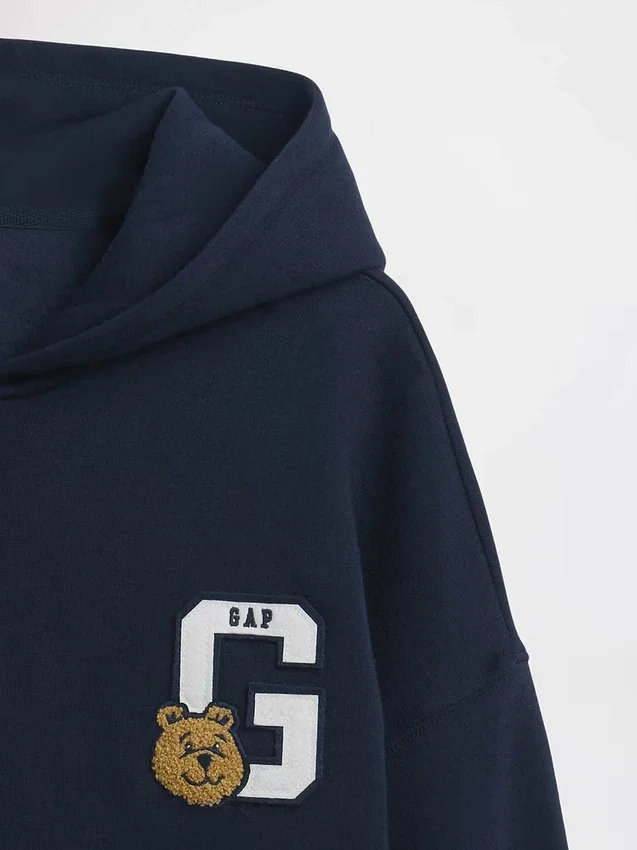 Çocuk Vintagesoft Oversized Fermuarlı Kapüşonlu Sweatshirt