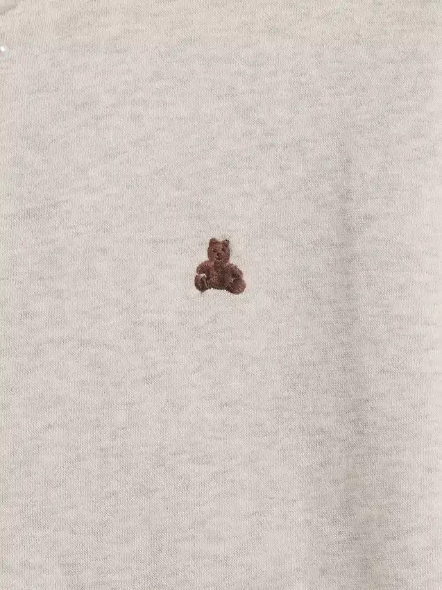 Çocuk Vintagesoft Oversized Fermuarlı Kapüşonlu Sweatshirt