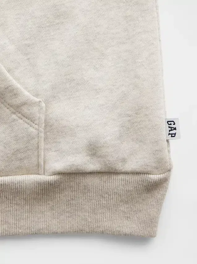 Çocuk Vintagesoft Oversized Fermuarlı Kapüşonlu Sweatshirt
