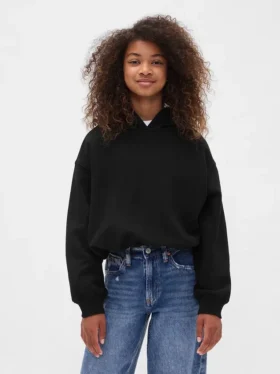 Çocuk Vintagesoft Oversized Kabarık Kapüşonlu Sweatshirt