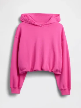 Çocuk Vintagesoft Oversized Kabarık Kapüşonlu Sweatshirt
