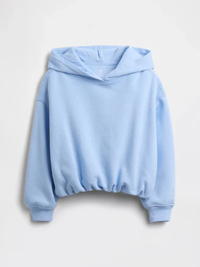 Çocuk Vintagesoft Oversized Kabarık Kapüşonlu Sweatshirt