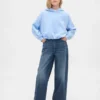 Çocuk Vintagesoft Oversized Kabarık Kapüşonlu Sweatshirt