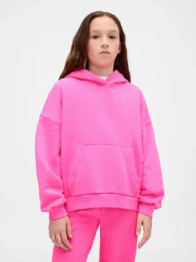 Çocuk Vintagesoft Oversized Kapüşonlu Sweatshirt
