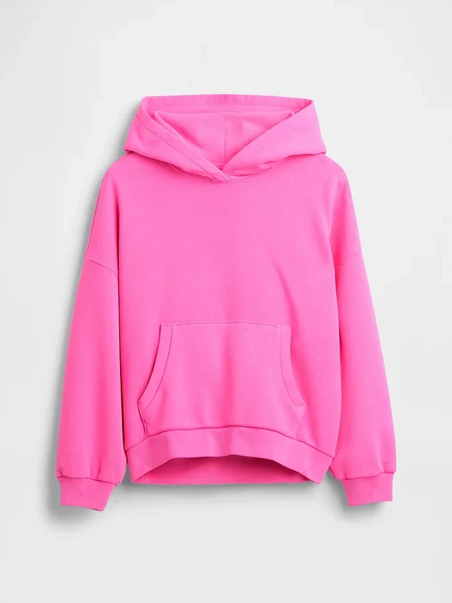 Çocuk Vintagesoft Oversized Kapüşonlu Sweatshirt