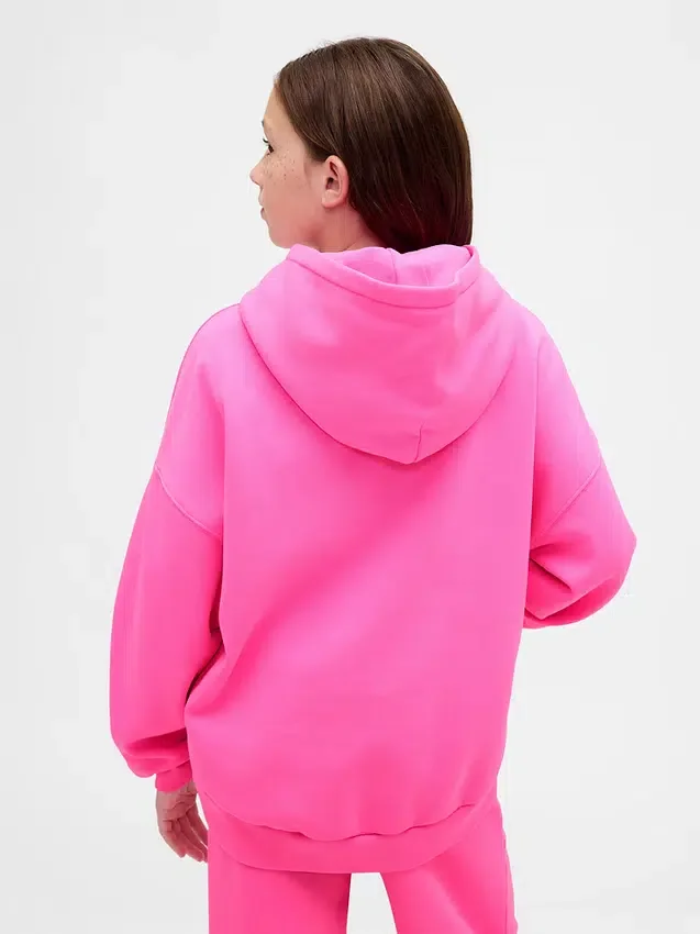 Çocuk Vintagesoft Oversized Kapüşonlu Sweatshirt