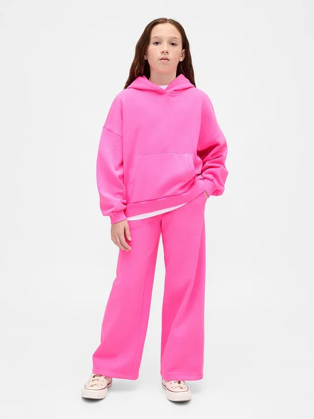 Çocuk Vintagesoft Oversized Kapüşonlu Sweatshirt