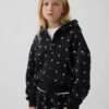 Çocuk Vintagesoft Oversized Logo Fermuarlı Kapüşonlu Sweatshirt