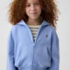 Çocuk Vintagesoft Oversized Logo Fermuarlı Kapüşonlu Sweatshirt
