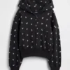 Çocuk Vintagesoft Oversized Logo Fermuarlı Kapüşonlu Sweatshirt
