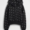 Çocuk Vintagesoft Oversized Logo Fermuarlı Kapüşonlu Sweatshirt