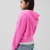 Çocuk Vintagesoft Oversized Logo Fermuarlı Kapüşonlu Sweatshirt