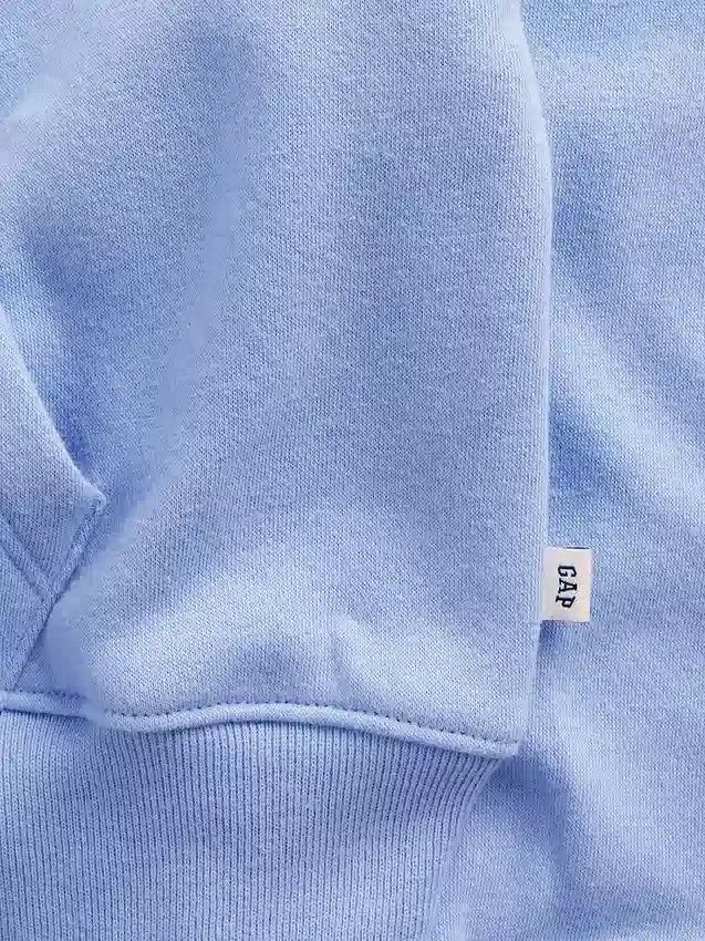 Çocuk Vintagesoft Oversized Logo Fermuarlı Kapüşonlu Sweatshirt