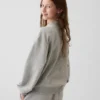 Çocuk Vintagesoft Oversized Mockneck Logo Sweatshirt