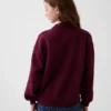 Çocuk Vintagesoft Oversized Mockneck Logo Sweatshirt
