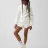 Çocuk Vintagesoft Oversized Mockneck Logo Sweatshirt