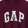 Çocuk Vintagesoft Oversized Mockneck Logo Sweatshirt