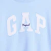 Çocuk Vintagesoft Oversized Mockneck Logo Sweatshirt