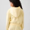 Çocuk Vintagesoft Rahat Dantel Süslemeli Fermuarlı Kapüşonlu Sweatshirt