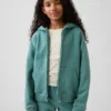 Çocuk Vintagesoft Rahat Kesim Fermuarlı Kapüşonlu Sweatshirt