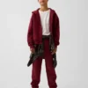 Çocuk Vintagesoft Rahat Kesim Fermuarlı Kapüşonlu Sweatshirt
