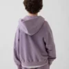 Çocuk Vintagesoft Rahat Kesim Fermuarlı Kapüşonlu Sweatshirt