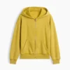 Çocuk Vintagesoft Rahat Kesim Fermuarlı Kapüşonlu Sweatshirt
