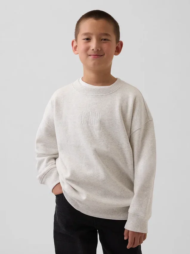 Çocuk Vintagesoft Rahat Kesim Logolu Sweatshirt