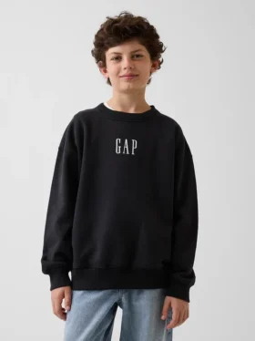 Çocuk Vintagesoft Rahat Kesim Logolu Sweatshirt