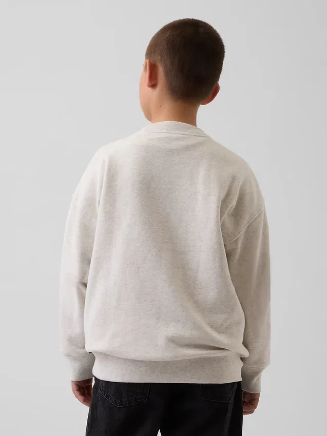 Çocuk Vintagesoft Rahat Kesim Logolu Sweatshirt