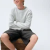 Çocuk Vintagesoft Rahat Kesim Logolu Sweatshirt