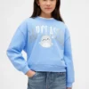 Çocuk Vintagesoft Squishmallow Logolu Sweatshirt