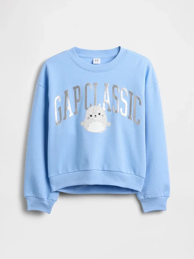 Çocuk Vintagesoft Squishmallow Logolu Sweatshirt