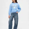Çocuk Vintagesoft Squishmallow Logolu Sweatshirt