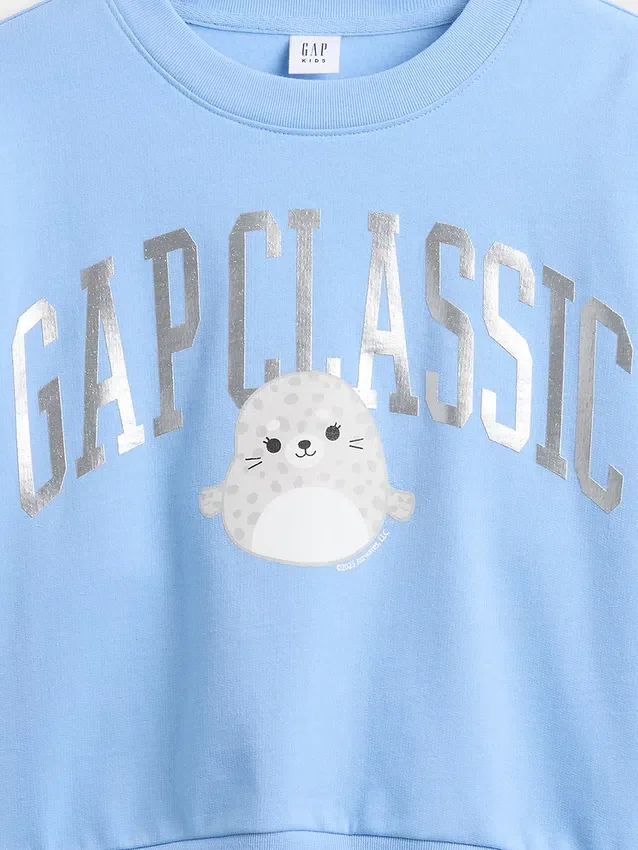 Çocuk Vintagesoft Squishmallow Logolu Sweatshirt