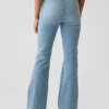 Çocuk Yüksek Bel Geniş Paça Jeggings